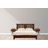 Chestnut Circular Nightstand