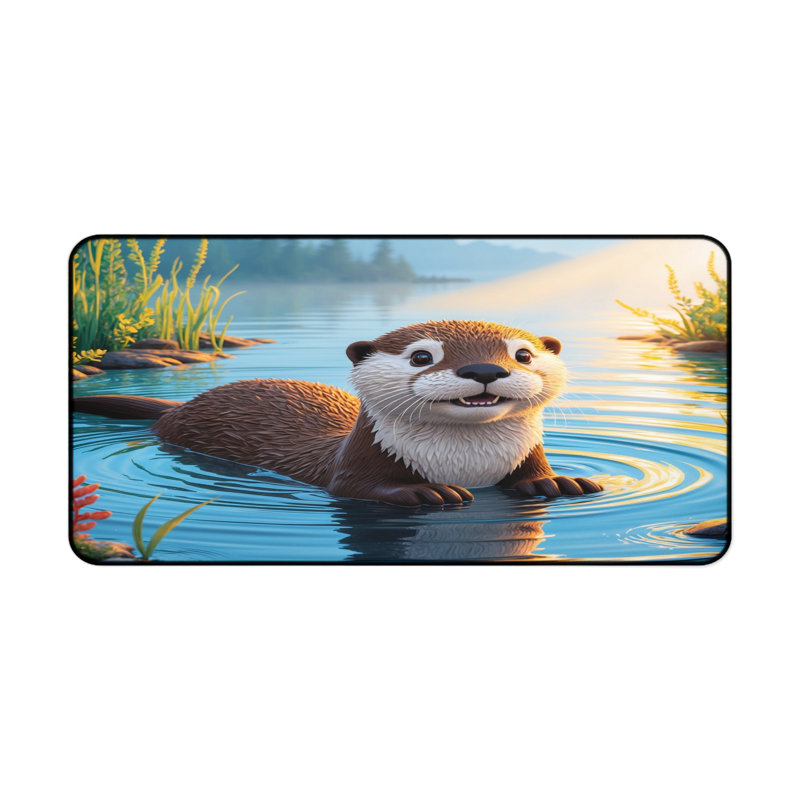 Polyester Desk Pad, 31.5x15.5