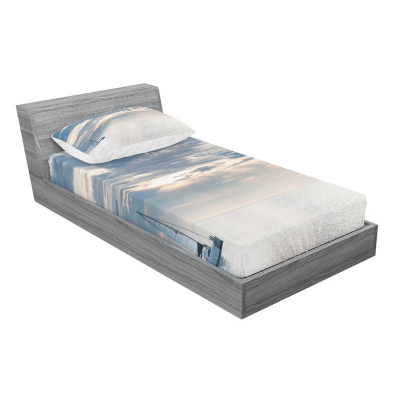 Microfiber Sheet Set, Twin XL Sheet Set with Fitted Sheet