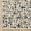 Tapis ivoire / bleu à poils longs Aveline-1125831740