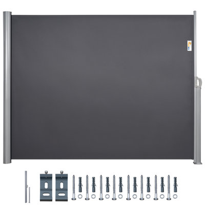 Aluminium Full Cassette Retractable Side Awning