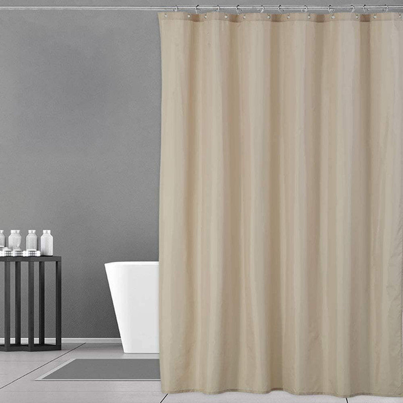 Rideaux de douche 100% imperméables Doublure de rideau de douche décorative pour salle de bain avec aimants Rideaux de bain lavables à la machine l 72 po x L 72 po