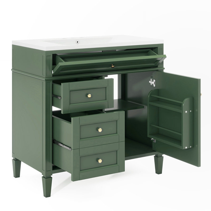 Meuble-lavabo 36 po avec lavabo supérieur