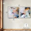 «Neutral Nirvana», reproduction d'art sur toile, ensemble de décorations murales neutres par Art Remedy, cadre noir, 12 x 12-2145160848-2145160844