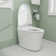 Smart Toilet with Built-in Tank, One Piece Bidet Toilet with Auto Open/Close, Heated Seat, 1.08GPF Auto Flush, Blackout Flush,  UV sterilization/Foam Shield/Advanced