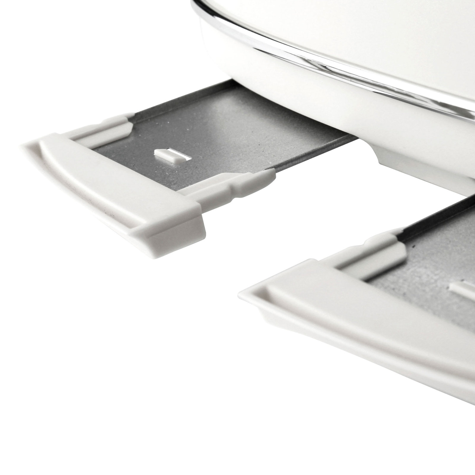 HADEN Heritage 4-Slice Wide Slot Toaster, Ivory White