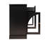 Buffet décoratif 4 portes l 60 po avec tablettes réglables-400886991