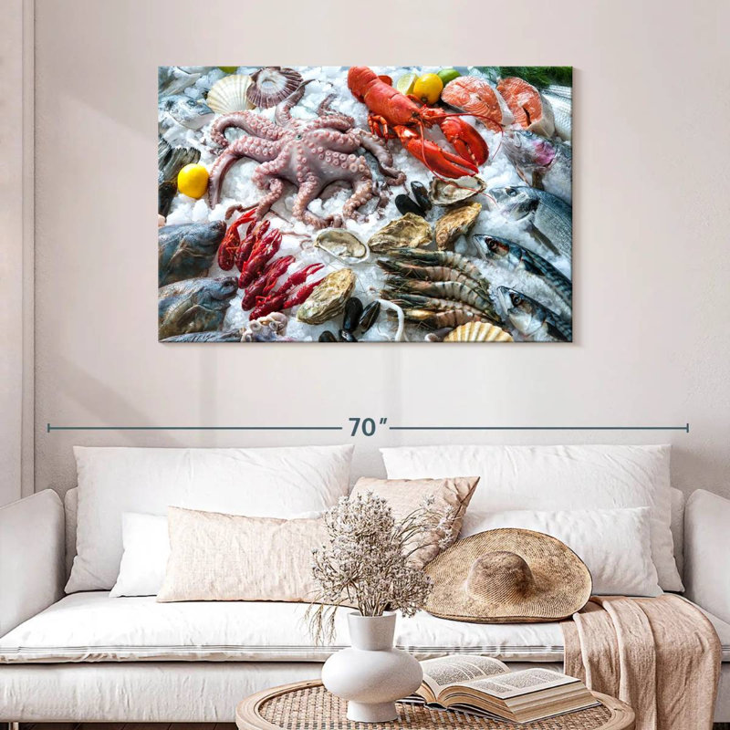 Fresh Seafood Platter, 30" H x 45" W