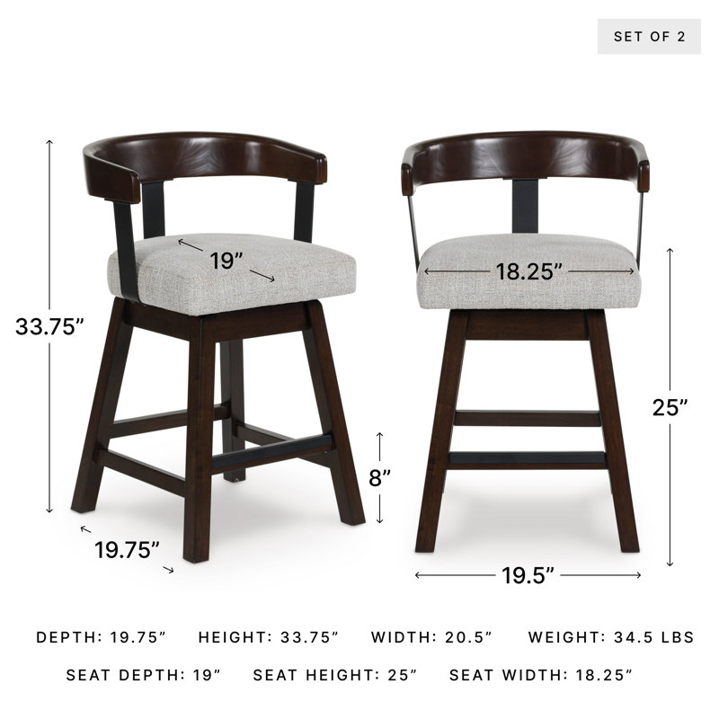 Counter Height Barstool (Set Of 2)