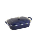 Staub Ceramics Rectangular Covered Baking Dish with Lid