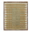 Scandinavian Hand Knotted Wool Geometric Area Rug-1321560176