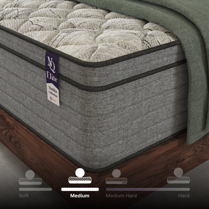 Elite Series Machka 10 Inch Cooling Gel Memory Foam Hybrid Mattress, CertiPUR-US Certified, Twin