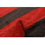 Tapis abstrait rouge / crème / brun foncé Saliha-1389864982