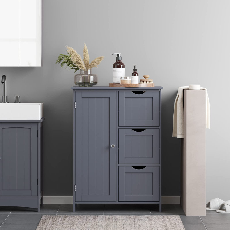 Armoire de salle de bain Jeb, Gris