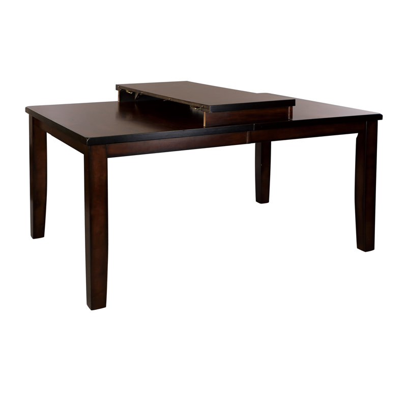 Ensemble de table de salle à manger 5 pièces Cherry Finish Classic, 5 pièces: table, 4 chaises