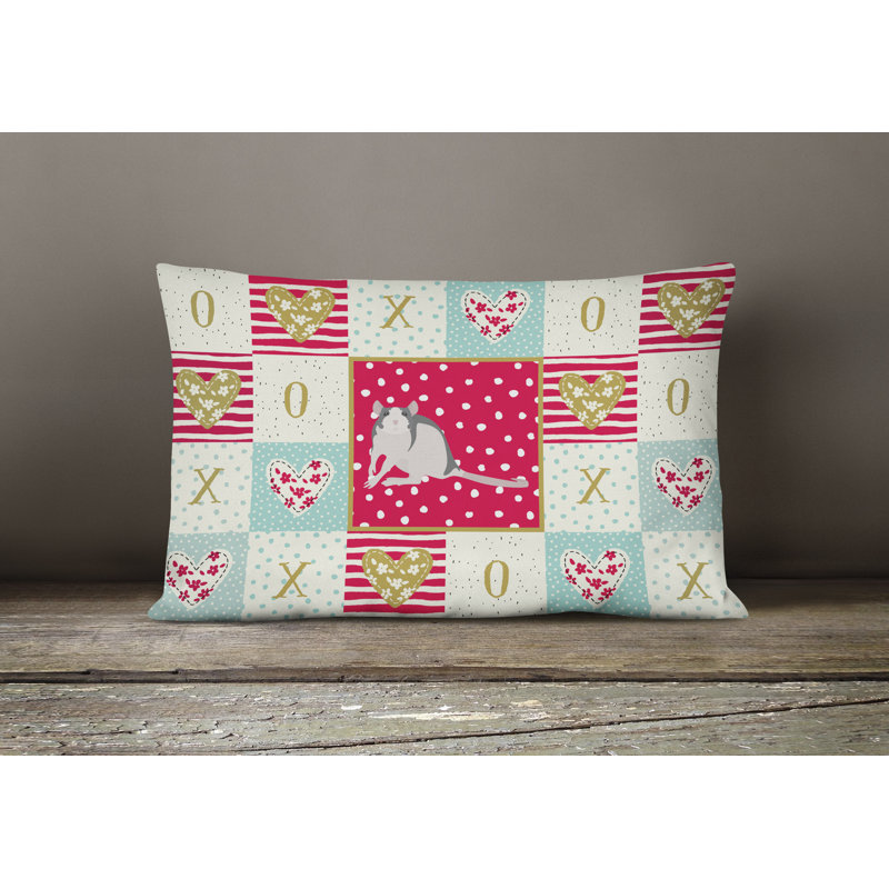 Patchwork Outdoor Throw Pillow