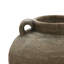 Rustic Brown Terracotta Cauldron 14.6-Inch Tall Vase