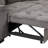 104.5" L-Shape Reversible Sectional With Sleeper And Chaise Storage, Charcoal 3 Seat Bed Storage 2 Stools, Linen Fabric, Color Scheme-125275869