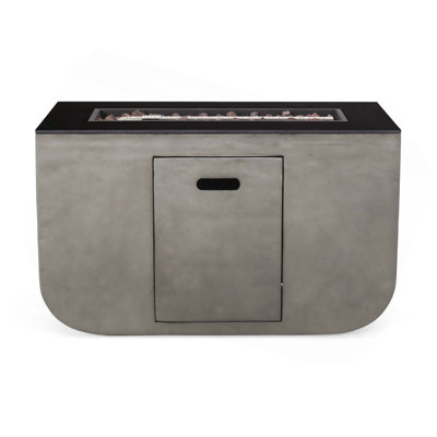40" Rectangle Mgo Fire Pit-50 000 Btu