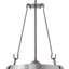 Luminaire suspendu tambour 3 lumières Cartwright avec rivets audacieux-360981999