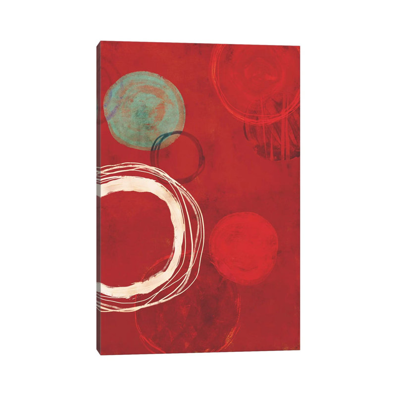 At The Centre Of It All by Tracie Andrews - Wrapped Canvas Painting, 66.04 cm H x 45.72 cm W x 3.175 cm D