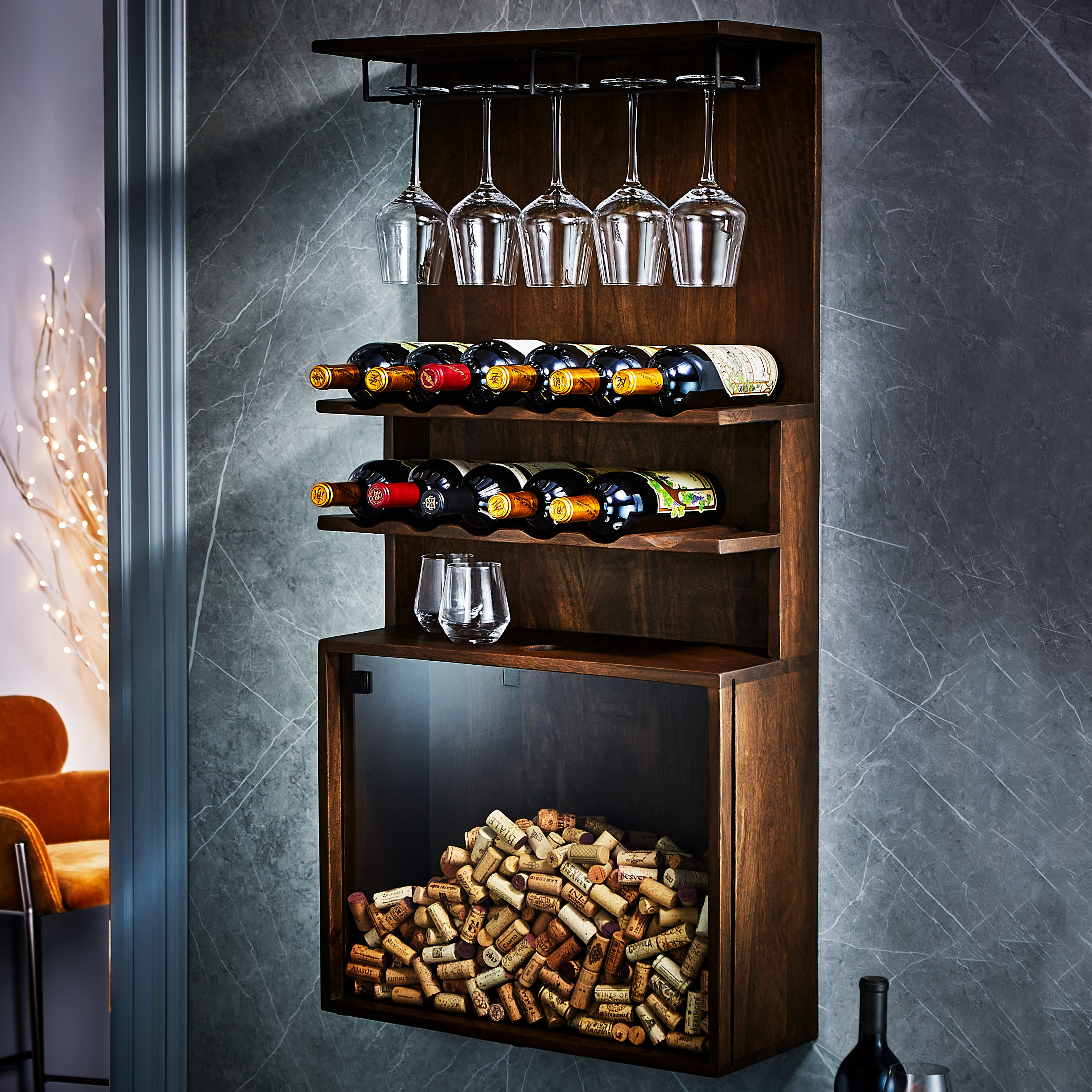 https://assets.wfcdn.com/im/34136553/compr-r85/2517/251710496/12-bottle-solid-wood-wall-mounted-wine-bottle-glass-rack-in-brown.jpg