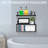 Eara 3 Piece Metal Floating Shelf