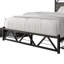 Lit plateforme double en métal avec rangement en chêne naturel-106491485-106491490