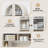 Over The Toilet Storage Cabinet For Bathroom-1608500499