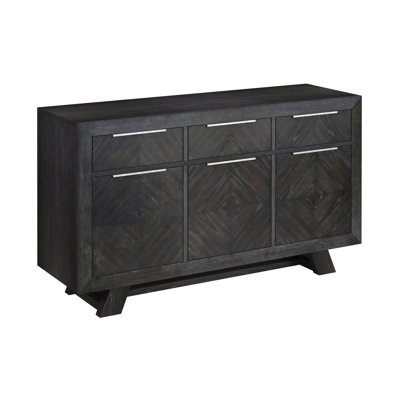 Desserte en gris anthracite