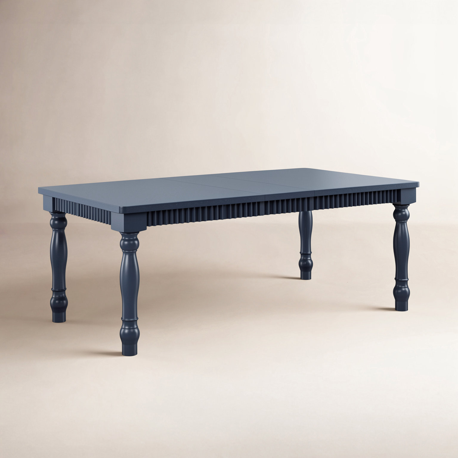 Pearce 72" Extendable Dining Table, Navy