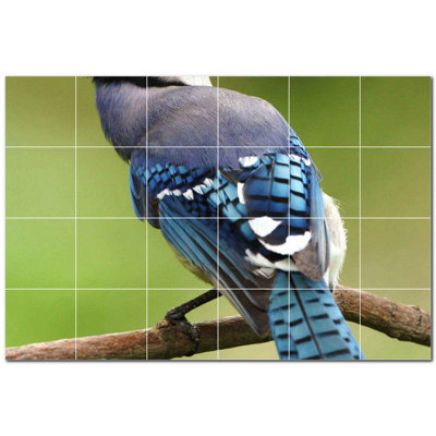 Murale décorative en céramique 4,25 po x 4,25 po
