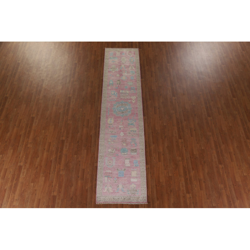 Tapis de couloir chinois Art Deco 3 x 12