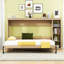 Lit escamotable avec tablettes de rangement Murphy-698212436-698212442