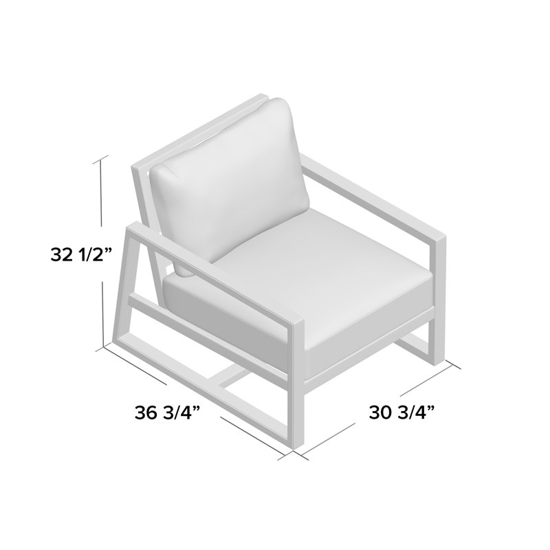 Méridienne Avondale, Teck naturel, Welt + bourre standard, Perigold ‑ platine Ishi