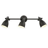 24.6'' 3 -Light Swing Arm Track Track Kit with Dimmable and Adjustable Head
