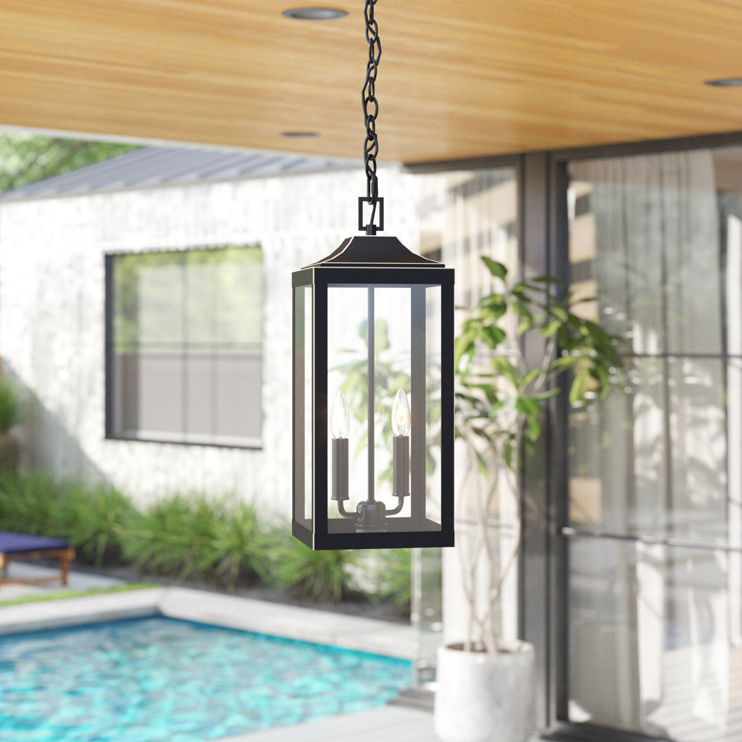 Gaudencia 2 -Bulb 20'' H Outdoor Hanging Lantern Trent Austin Design® 