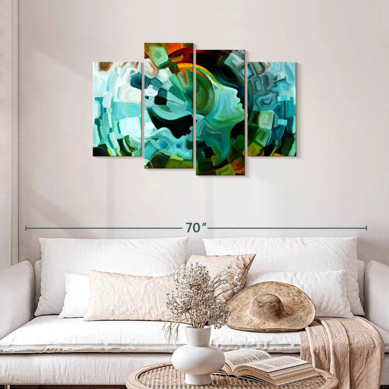 Leisha Creative Mind, 27" H x 43" W