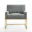 Fauteuil en polyester de 29,5 po Milano-1086208675