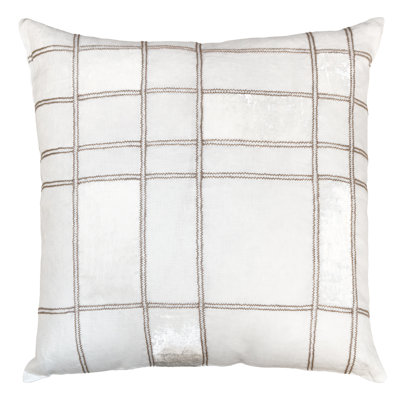 Rad Plaid Square Pillow