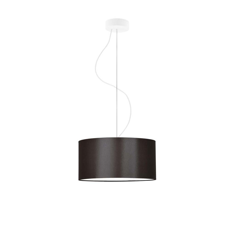 Atlis 1 - Light Single Pendant, White, Brown