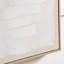 White And Natural Textured Canvas - Single Picture Frame Print on Canvas