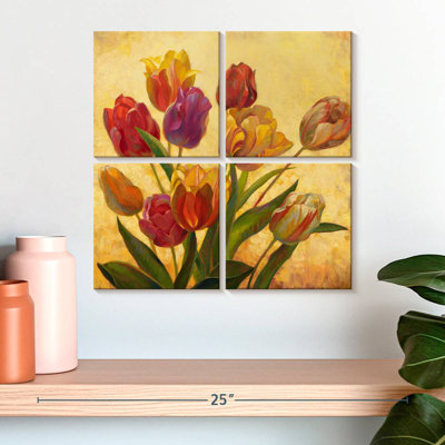 Bouquet de tulipes romantiques Harnek
