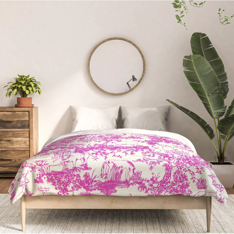 Ensemble de housse de couette Farm Land Toile, Housse de couette pour très grand lit et 2 très 