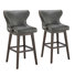 Tabouret de bar et de comptoir pivotant Caraline Caraline