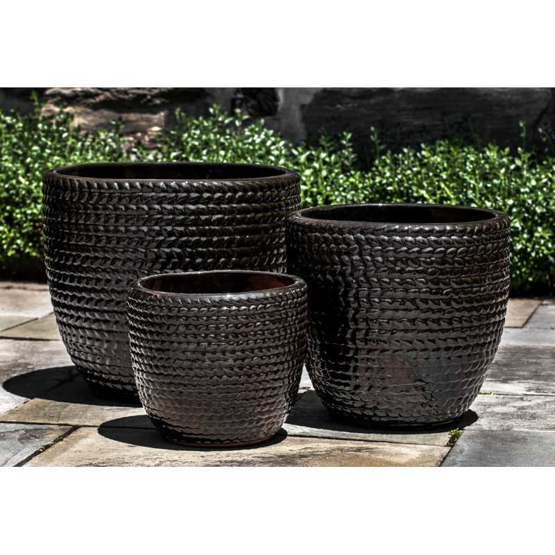 Handmade Planter, Indigo Rain