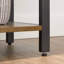 6 Tier Bookcase With Steel Frame, Free Standing Shelf, Living Room, Bedroom, Office, Industrial Design, Black Ink-1651751197-1675943747