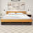 PINE WOOD BED FRAME-720480319