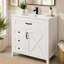 Meuble-lavabo 30 po avec lavabo blanc
