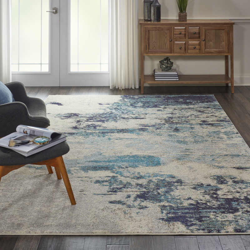 Lucrezia Abstract Area Rug, Rectangle 160 x 221 cm